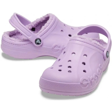 Crocs Baya Lined Clog Утепленные Сиреневые