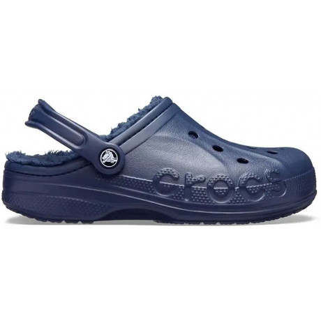 Crocs Baya Lined Clog Утепленные Темно-синие