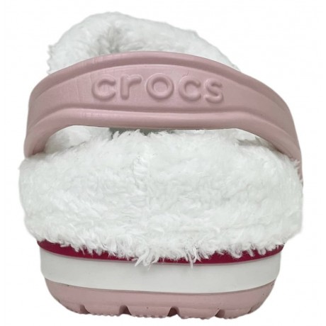 Crocs Bayaband Clog Утепленные Розовые (мех снимается)