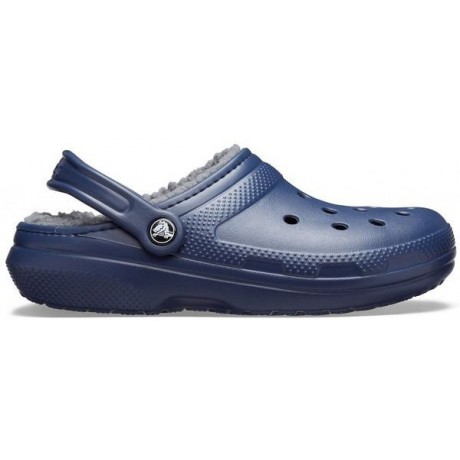 Crocs Classic Lined Clog Утепленные Темно-синие