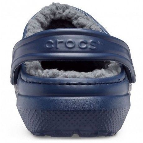 Crocs Classic Lined Clog Утепленные Темно-синие