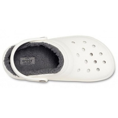 Crocs Classic Lined Clog Утепленные Белые
