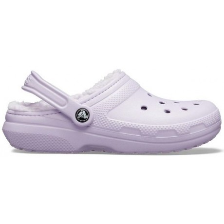 Crocs Classic Lined Clog Утепленные Лавандовые