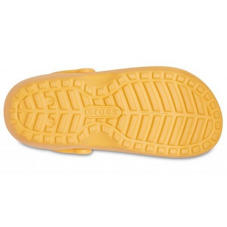 Crocs Classic Lined Clog Утепленные Оранжевые