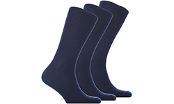Носки высокие темно-синие 3 пары