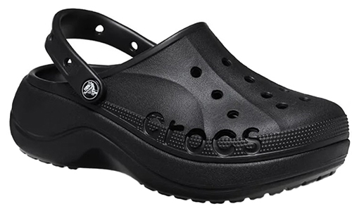 Crocs Baya Platform Clog Черные