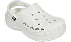 Crocs Baya Crush Clog белые