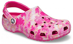Crocs Classic Bleach Dye Clog Розовые