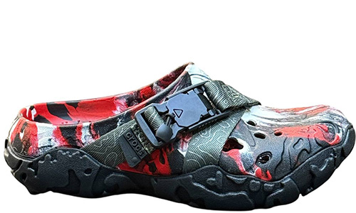 Crocs All-Terrain Atlas Clog Red Black