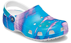 Crocs Classic Out of this World II Clog голубые с фиолетовым