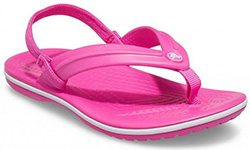 Crocs Crocband Strap Flip K Детские розовые