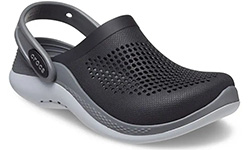 Crocs LiteRide Kids Clog Детские Черные с серым