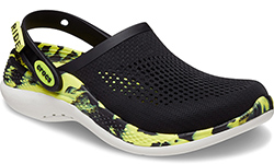 Crocs LiteRide Clog 360 Marbled Black Citrus