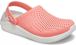 Crocs LiteRide Clog Розовые с белым