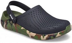 Crocs LiteRide Printed Camo Clog Черные