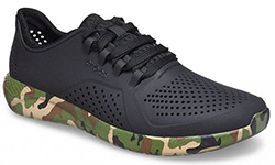 Crocs Mens LiteRide Printed Camo Pacer черные