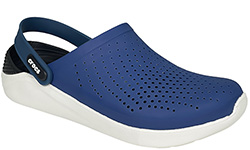 Crocs LiteRide Clog Blue Steel Синие с белым