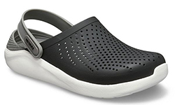 Crocs LiteRide Clog Черные с белым